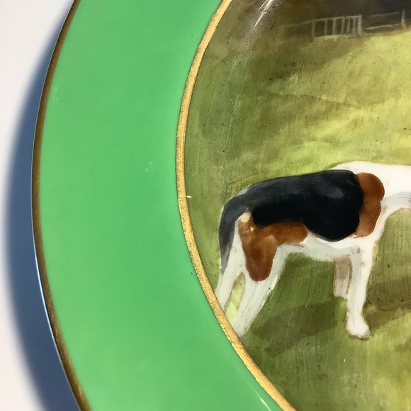 Rare Tiffany & Co. Lionel Edwards Porcelain Plates - Picture 8 of 12